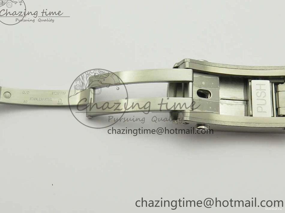 0113 Effortless 2018 Seamaster Diver 300M OMF Best Edition Blue Ceramic Gray Dial on SS Bracelet A8800 (Black Balance Wheel) 7958